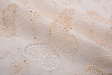 Schiffli - Style Cutwork Cotton Lawn Eyelet Embroidery Fabric - G.k Fashion Fabrics