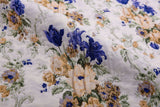 Silk Blend Floral Imperial Cloqué Textured Reversible Jacquard Couture Fabric - G.k Fashion Fabrics