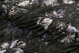 Silk Blend Floral Imperial Cloqué Textured Reversible Jacquard Couture Fabric - G.k Fashion Fabrics