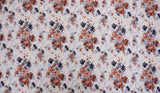Silk Blend Floral Imperial Cloqué Textured Reversible Jacquard Couture Fabric - G.k Fashion Fabrics