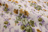 Silk Blend Floral Imperial Cloqué Textured Reversible Jacquard Couture Fabric - G.k Fashion Fabrics
