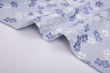 Silk Blend Midnight Daisy Meadow Brocade Jacquard Floral Textured Couture Fabric - G.k Fashion Fabrics