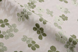 Silk Blend Midnight Daisy Meadow Brocade Jacquard Floral Textured Couture Fabric - G.k Fashion Fabrics