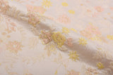 Silk Blend Twilight Heirloom Rose Garden Brocade Jacquard Floral Textured Couture Fabric - G.k Fashion Fabrics