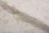 Silk Blend Twilight Heirloom Rose Garden Brocade Jacquard Floral Textured Couture Fabric - G.k Fashion Fabrics