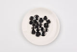 Smoky Onyx Rim Buttons - 31 - G.k Fashion Fabrics