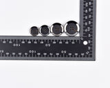 Smoky Onyx Rim Buttons - 31 - G.k Fashion Fabrics
