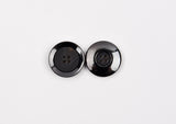 Smoky Onyx Rim Buttons - 31 - G.k Fashion Fabrics