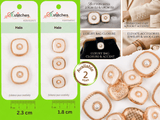 Square Pearl Shank Buttons - 43 - G.k Fashion Fabrics