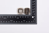 Square Two-Tone Buttons – Classic 4-Hole Sewing Buttons - 25 - G.k Fashion Fabrics