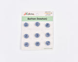 Striped Sewing Buttons - 20 - G.k Fashion Fabrics