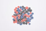 Striped Sewing Buttons - 20 - G.k Fashion Fabrics