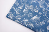 Summer Island Print - Washed Cotton Denim Chambray Fabric-20998 - G.k Fashion Fabrics