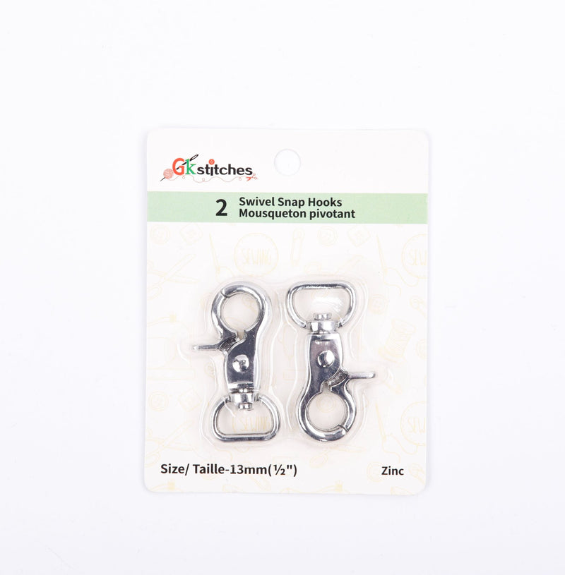 Swivel Snap Hooks - 13mm - G.k Fashion Fabrics