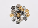 Textured Metal Shank Buttons - 1 - G.k Fashion Fabrics