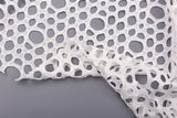 Tull Lace Eyelet Crochet Knitted Fabric - G.k Fashion Fabrics