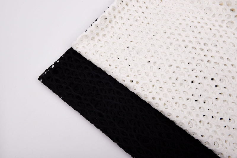 Tull Lace Eyelet Crochet Knitted Fabric - G.k Fashion Fabrics