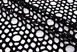 Tull Lace Eyelet Crochet Knitted Fabric - G.k Fashion Fabrics