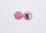 Tweed Fabric Shank Buttons -11 - G.k Fashion Fabrics