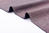 Two Tone Knit Alpine Fleece Mélange Fabric - G.k Fashion Fabrics