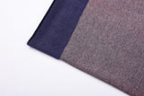 Two Tone Knit Alpine Fleece Mélange Fabric - G.k Fashion Fabrics