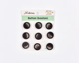 Two Tone Sewing Buttons - 16 - G.k Fashion Fabrics