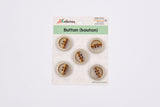 Two Tone Sewing Buttons - 16 - G.k Fashion Fabrics