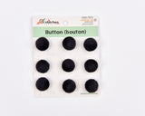 Velvet Shank Buttons -9 - G.k Fashion Fabrics