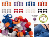 Velvet Shank Buttons -9 - G.k Fashion Fabrics