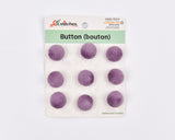 Velvet Shank Buttons -9 - G.k Fashion Fabrics