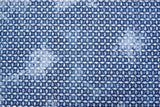 Washed Denim tie-dyed With Eyelet Embroidery Fabric - G.k Fashion Fabrics