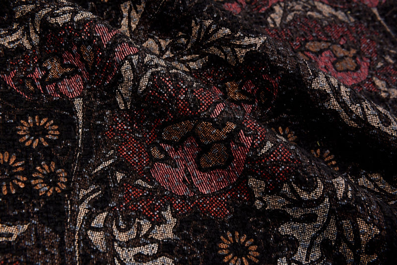 Woven Acrylic Blended Tweed Sparkling Print Fabric - G.k Fashion Fabrics