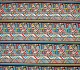 100% Cotton Half Panama Printed Fabric / Canvas printed Fabric / Ethnic Missoni Digital Print Fabric - G.k Fashion Fabrics
