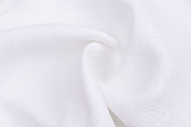 100% Washed Cotton White - YES Fabrics