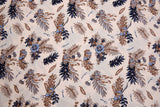 100% Viscose Poplin - Berries Bloom Floral Print Fabric - 61028 - G.k Fashion Fabrics viscose