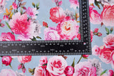 100 % Viscose Poplin Digital Print Fabric - 1080 - G.k Fashion Fabrics