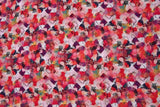 100 % Viscose Poplin Digital Print Fabric - 1085 - G.k Fashion Fabrics Red- 1 / Price per Half Yard viscose