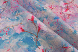 100 % Viscose Poplin Digital Print Fabric - 1123 - G.k Fashion Fabrics