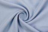 100% Viscose Poplin solid Fabric - G.k Fashion Fabrics Baby Blue - 1201 / Price per Half Yard viscose