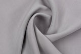 100% Viscose Poplin solid Fabric - G.k Fashion Fabrics Silver Grey - 62 / Price per Half Yard viscose