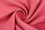 100% Viscose Poplin solid Fabric - G.k Fashion Fabrics Dark Salmon - 1418 / Price per Half Yard viscose