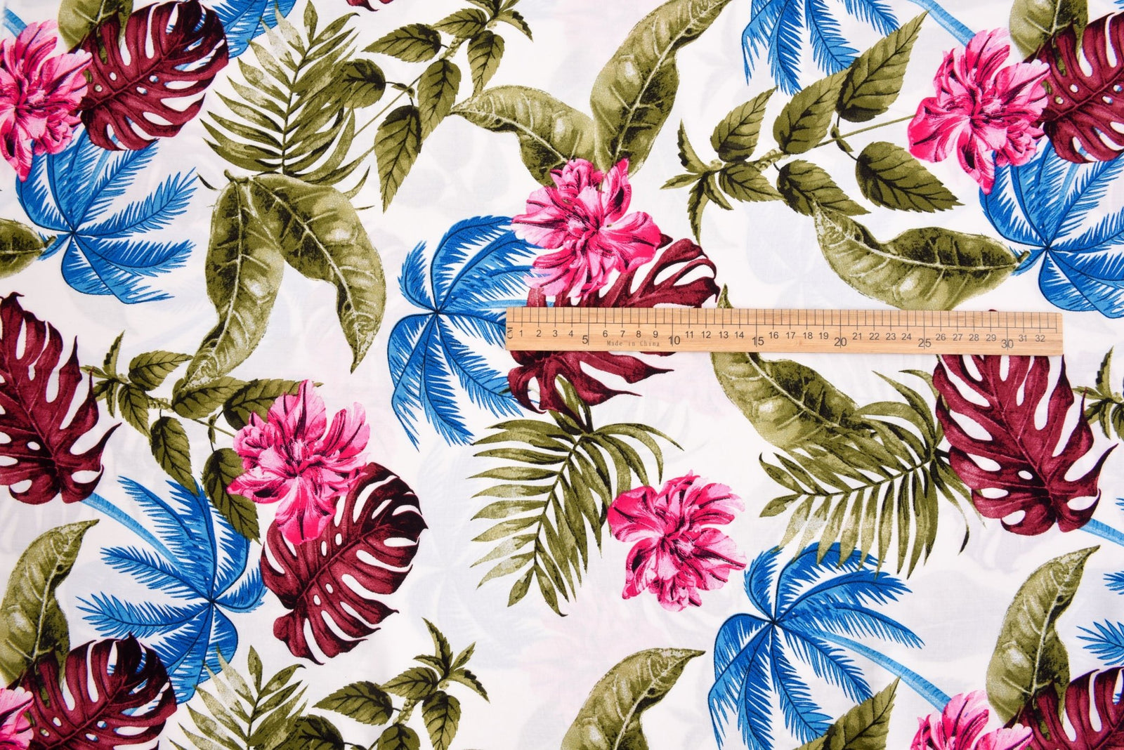 Fabric by store the yard Tropical print