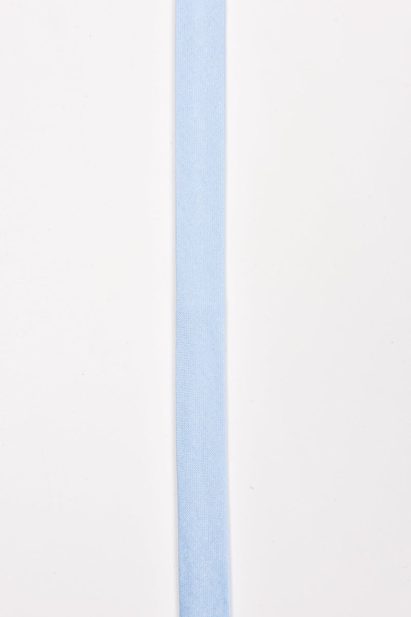 15 mm Satin Bias Tape/ Single Folded / 10 yards pack - G.k Fashion Fabrics Light Blue / 10 Yards Pack
