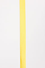 15 mm Satin Bias Tape/ Single Folded / 10 yards pack - G.k Fashion Fabrics Yellow / 10 Yards Pack