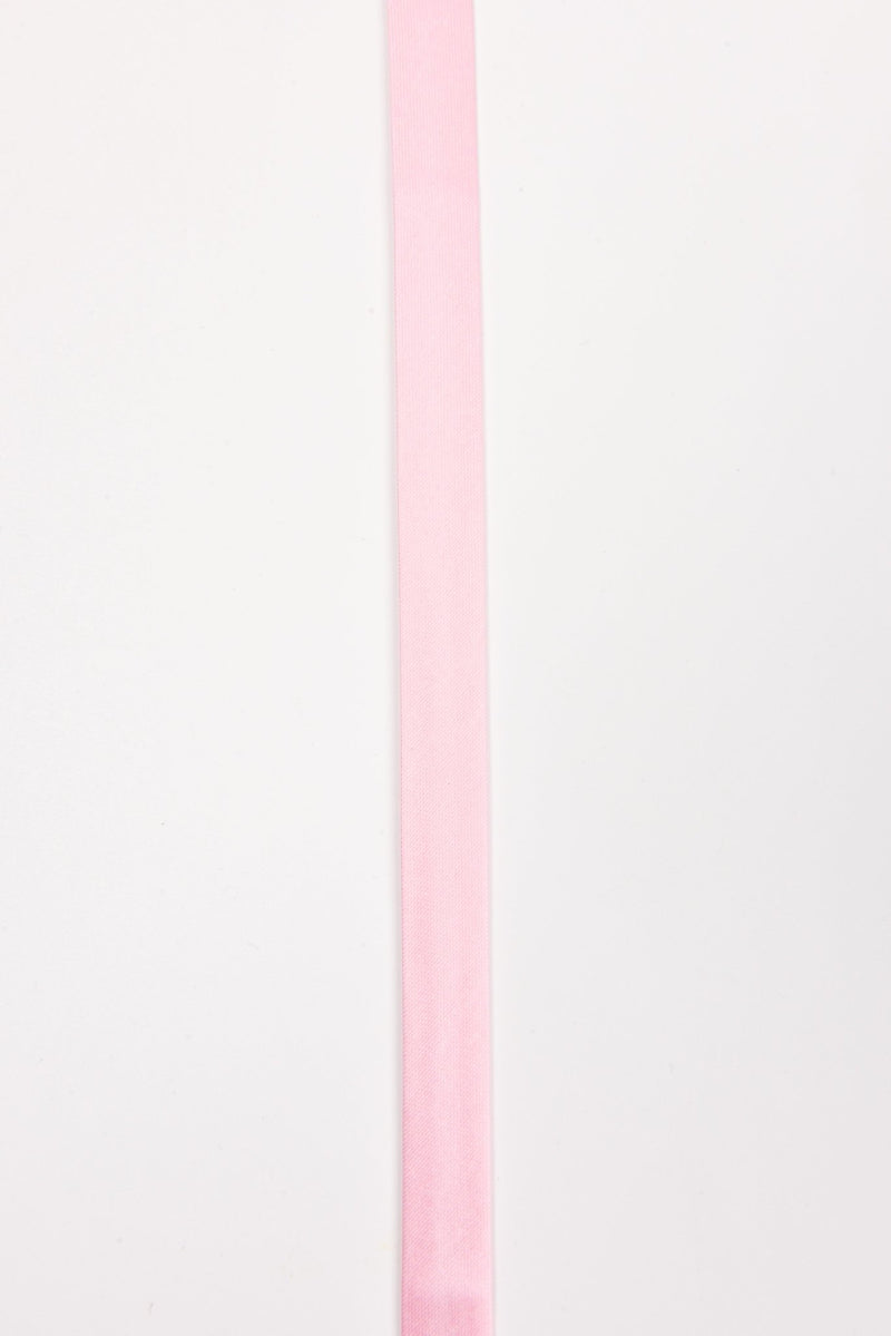 15 mm Satin Bias Tape/ Single Folded / 10 yards pack - G.k Fashion Fabrics Baby Pink / 10 Yards Pack