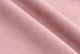 16Wale Corduroy Stretch Fabric - Classic Retro Corduroy Fabric - G.k Fashion Fabrics Dusty Pink - 092 / Price per Half Yard corduroy