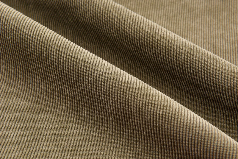 16Wale Corduroy Stretch Fabric - Classic Retro Corduroy Fabric - G.k Fashion Fabrics Capulet Olive - 215 / Price per Half Yard corduroy