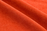 16Wale Corduroy Stretch Fabric - Classic Retro Corduroy Fabric - G.k Fashion Fabrics Burnt Orange - 454 / Price per Half Yard corduroy