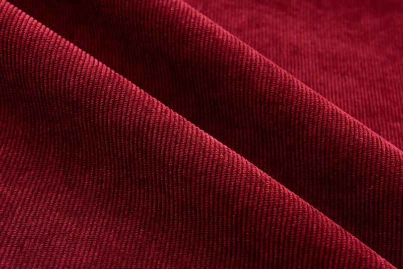 16Wale Corduroy Stretch Fabric - Classic Retro Corduroy Fabric - G.k Fashion Fabrics Wine - 400 / Price per Half Yard corduroy