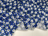 Modern Daisy - Washed 100% Cotton Poplin Reactive Print -8039 - G.k Fashion Fabrics cotton poplin